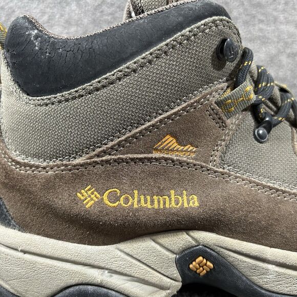 Columbia Trail Meister Mid Mens Sz 13 Brown Waterproof Hiking Outdoor Boots Used main image 10